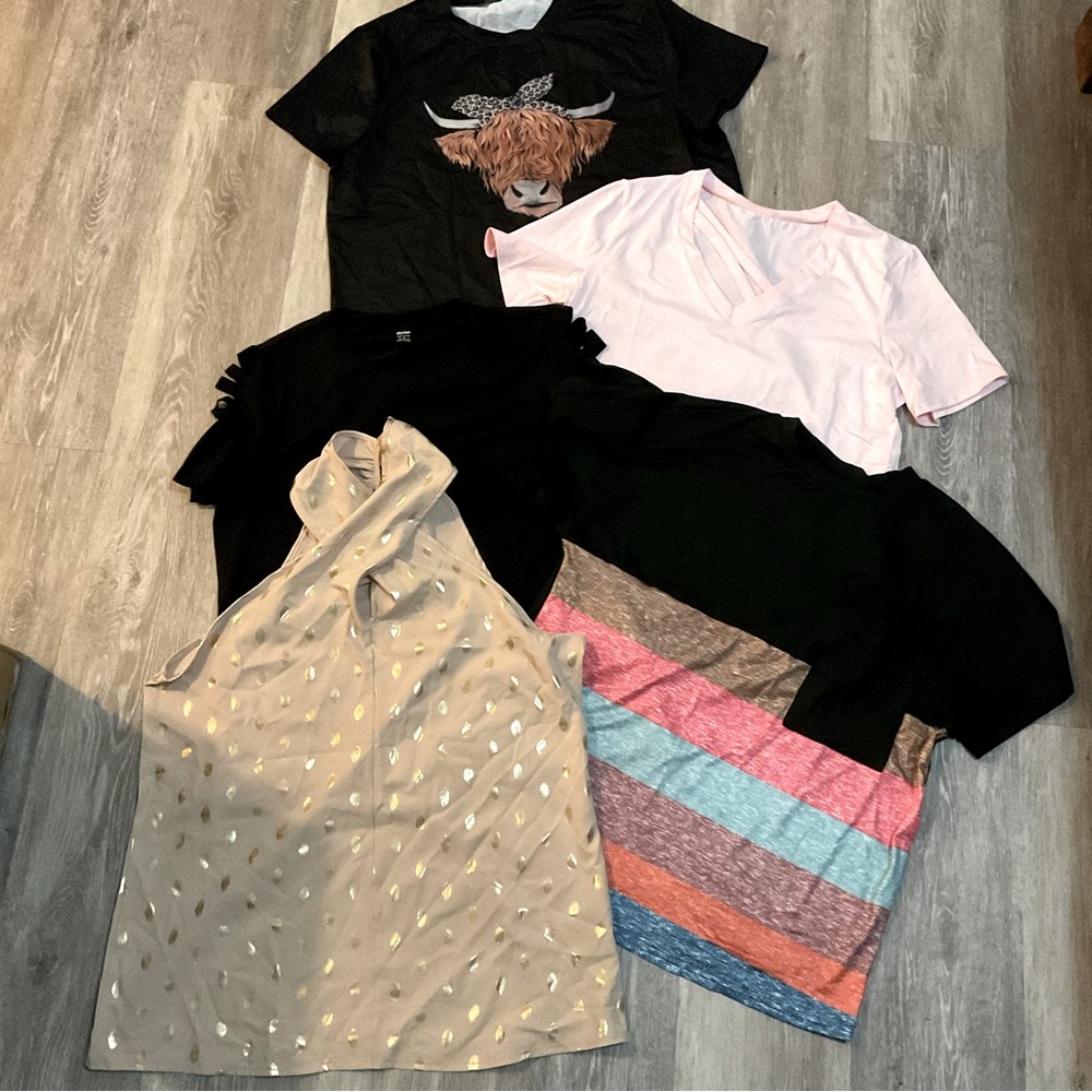 Bundle of 5 SHEIN Various Tops NWOT medium